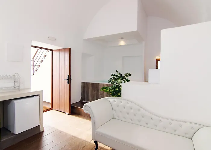 Villa Santorini Rooftop Hot Tub With Panoramic Views Akrotírion