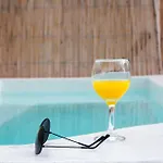 别墅 Santorini Rooftop Hot Tub With Panoramic Views *