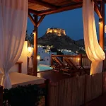 别墅 Santorini Rooftop Hot Tub With Panoramic Views *