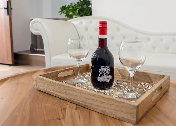 Santorini Rooftop Hot Tub With Panoramic Views